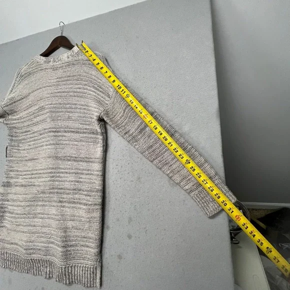 GAP Maternity Women's Marled Knit Cardigan Sweater Long Sleeve Pockets Size M - Picture 10 of 10